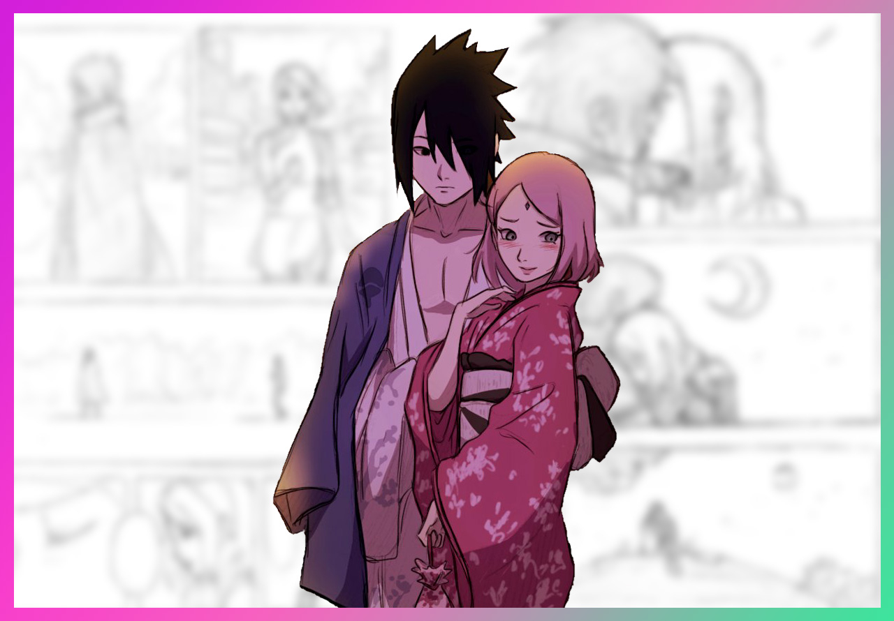 SASUKE BEIJA SAKURA VEJA COMO FOI!! BORUTO 