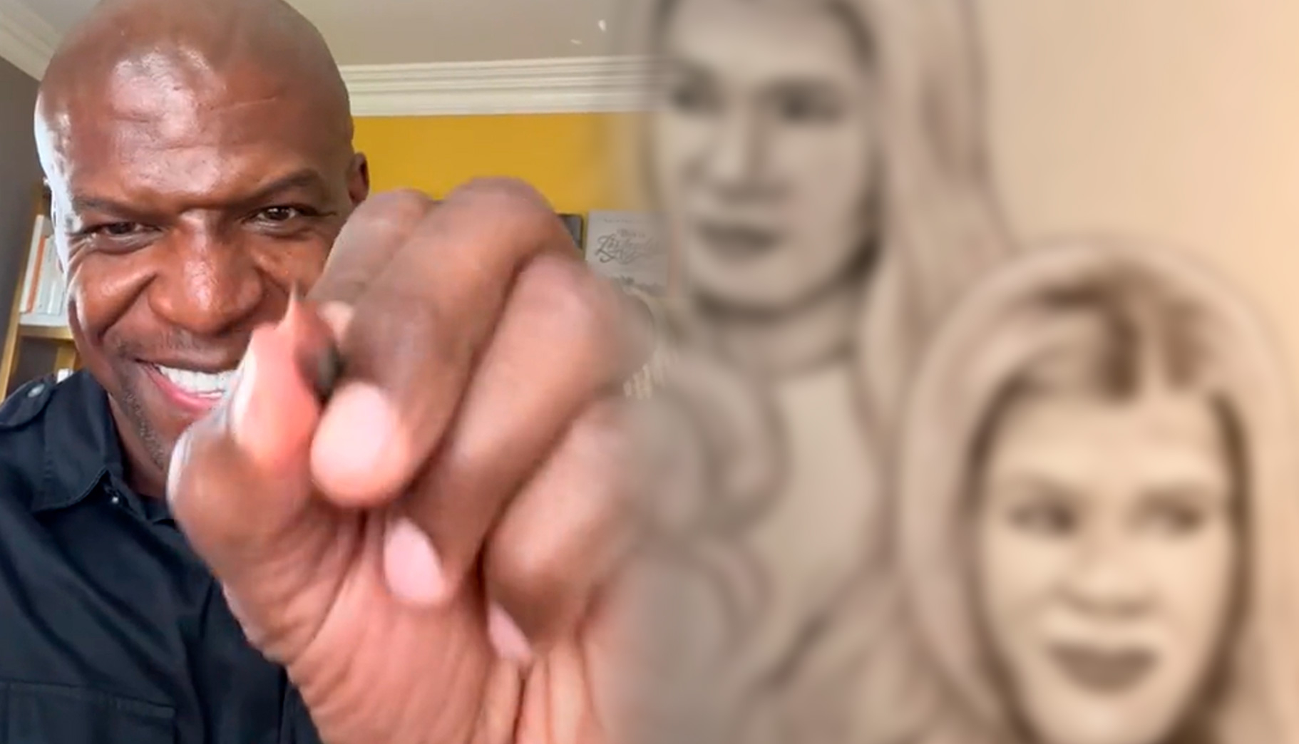 Y dónde están las rubias?”: Terry Crews causa sensación en TikTok por  dibujar a los protagonistas de la película | LOL La República