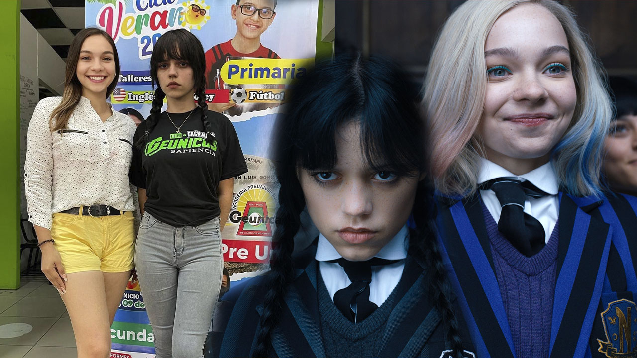 Academia peruana hace concurso de cosplay y joven sorprende con disfraz de  Merlina: 